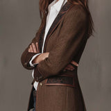 Gisèle | Blazer, jossa on Viiruprintti