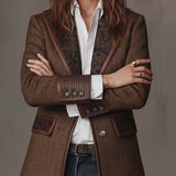 Gisèle | Blazer, jossa on Viiruprintti