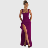 CELL | ELEGANTTI FORMAL SLIP MAXI-MEKKO AVONAISELLA SELKÄOSALLA
