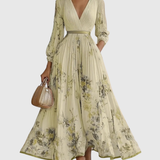 ROWELLA | ELEGANTTI PLISSEERATTU MAXIMEKKO