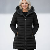 Harriet | Fleecvuorattu Puffer-takki