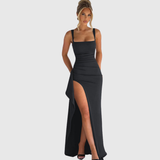 CELL | ELEGANTTI FORMAL SLIP MAXI-MEKKO AVOIMELLA SELÄLLÄ