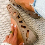 Manuela™ | Kudotut Litteät Sandalit