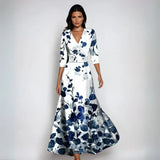 Isabel | Elegantti Kukallinen A-linjainen Mekko