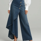Audrey | Denim Wrap-housut