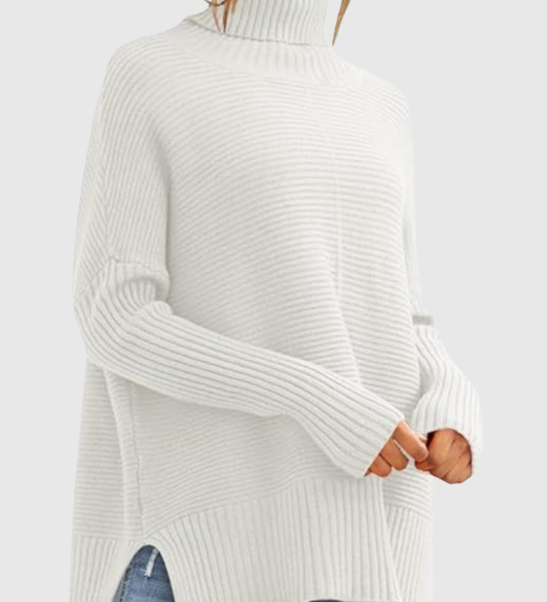 AERONWEN | RIBBED TURTLENECK NEULEPUSERO