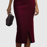 RUBY | BURGUNDY Hihaton MIDI-MEKKO