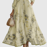 ROWELLA | ELEGANTTI PLEATATTU MAXIMEKKO