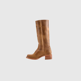 LERELIA | NAHKA KNEE-HIGH KENGÄT