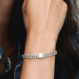 Kuubalainen Moissanite-rannekoru