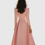 CERYTH | ELEGANTTI PLEETATTU BLAZER MIDI MEKKO