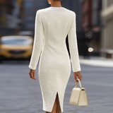 ANTIGONE | IVORY TWEED MIDI MEKKO