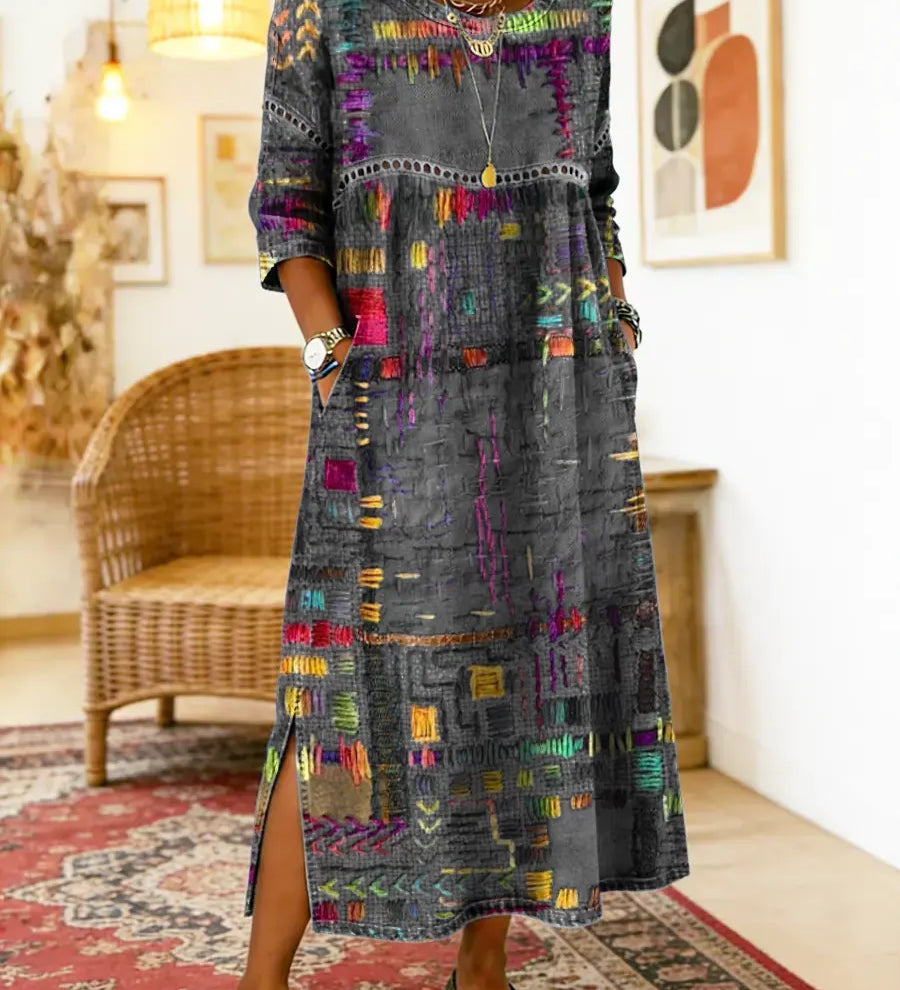 Sabine™ — BOHEMIAN PRINT MAXI MEKKO