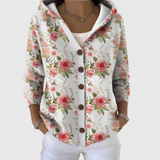 Magdalena | Mukava neulecardigan hupulla