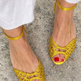 Soledad™ | Kierretty Kulta Sandalit