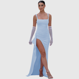 CELL | ELEGANTTI FORMAL SLIP MAXI-MEKKO AVOIMELLA SELÄLLÄ