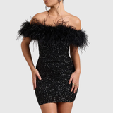 ADRIANA | ELEGANTTI OLKAINEN KIMALLEMEKKO