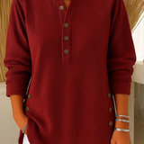 Henley Tunikka Côtelée Sylvie