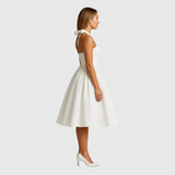 VERITY | VINTAGE-INSPIROITU HALTER MIDI-MEKKO