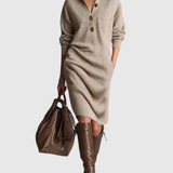 ARIANELL | WOOL WINTER KNIT MIDI DRESS