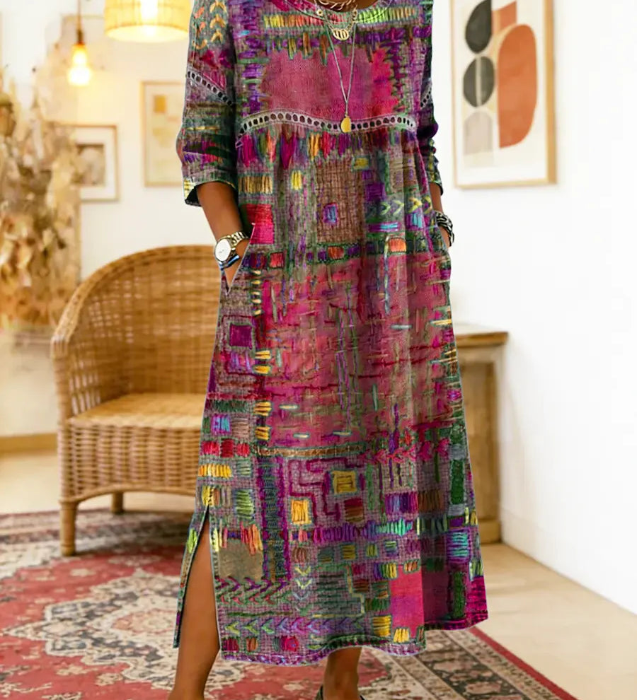 Sabine™ — BOHEMIAN PRINT MAXI MEKKO