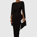 FIONA | PLEETATTU DRAPE MAXI-MEKKO