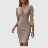 MEGAN | BEIGE PENCIL-MEKKO