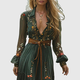 ALINA SOLEIL | ROMANTTINEN BOHO MAKSIMEKKO