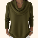 Draped Col Bénitier -paita Christine