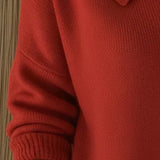 Napillinen Pehmeä Kauluksellinen Cardigan Mathilde