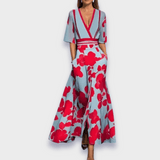 Isabel | Elegantti Kukallinen A-linjainen Mekko