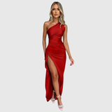 ARALUEN | DRAPE SATIN ILLALLISMEKKO
