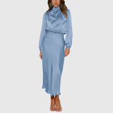 MARISTELLA | LUXUS SATEEN MAXI-MEKKO