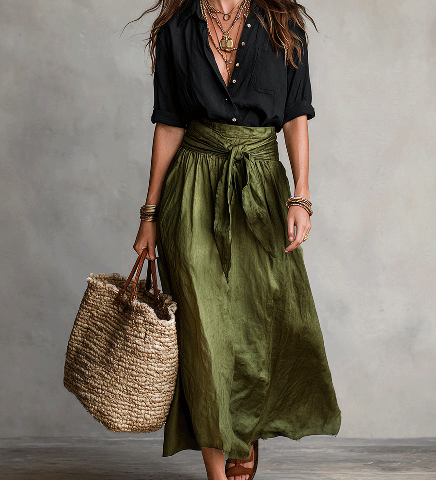 Vaivaton Eleganssi Boho Hame Setti
