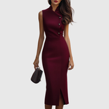 RUBY | BURGUNDY Hihaton MIDI-MEKKO