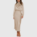 MARISTELLA | LUXUS SATEEN MAXI-MEKKO