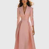 CERYTH | ELEGANTTI PLEETATTU BLAZER MIDI MEKKO