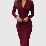 SELENEVA | ELEGANTTI MUOTOTAIKURI MIDI-MEKKO