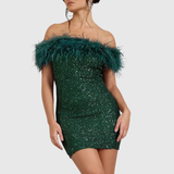 ADRIANA | ELEGANTTI OLKAINEN KIMALLEMEKKO