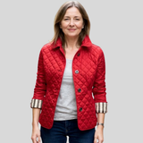 HAILEY | RENTO QUILTED-TYYLIN TAKKI KÄÄNTÖKAULUKSELLA