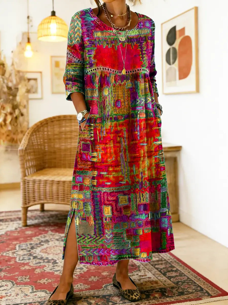 Sabine™ — BOHEMIAN PRINT MAXI MEKKO