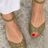 Soledad™ | Kierretty Kulta Sandalit
