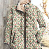 ELEANOR | VINTAGE ROOSA QUILTATTU TAKKI
