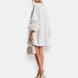 Marcelle | Relief Flower Dress
