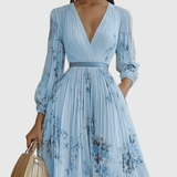 ROWELLA | ELEGANTTI PLISSEERATTU MAXIMEKKO