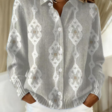 RENAE™ - ELEGANTTI NEULEHUPPARI, JOSSA ON TIMANTTIMUOTOILU