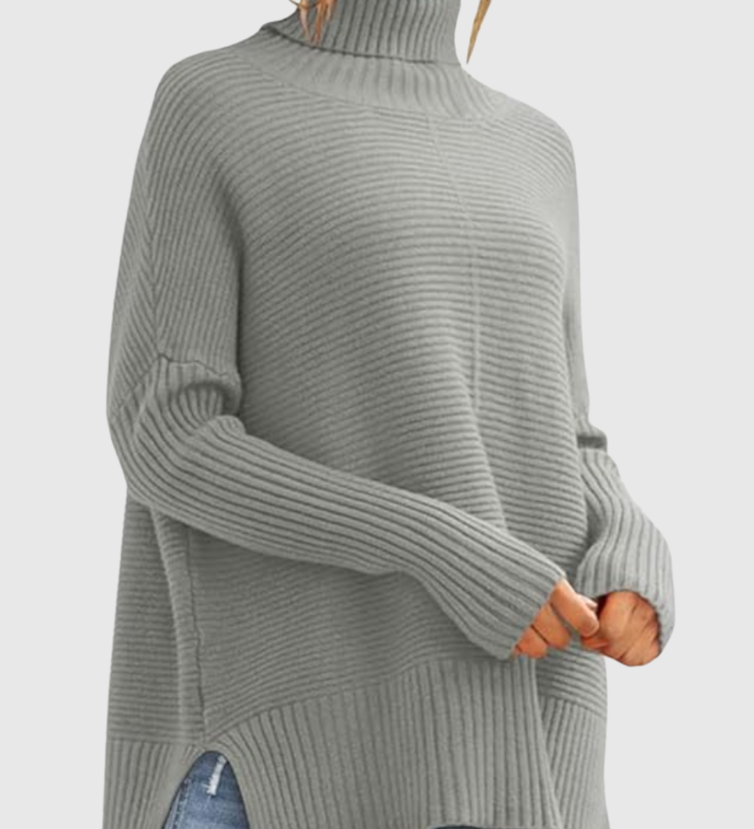 AERONWEN | RIBBED TURTLENECK NEULEPUSERO