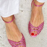 Soledad™ | Kierretty Kulta Sandalit