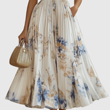 ROWELLA | ELEGANTTI PLISSEERATTU MAXIMEKKO