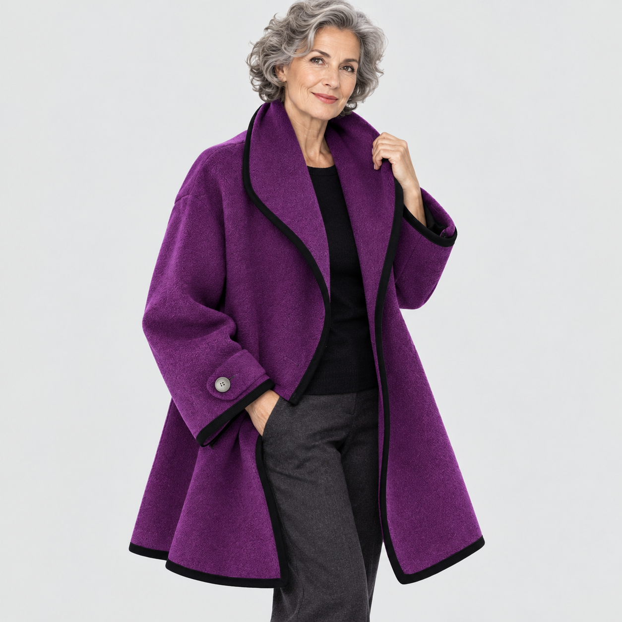 Tiina - Tyylikäs ja Muodikas Fleece-takki